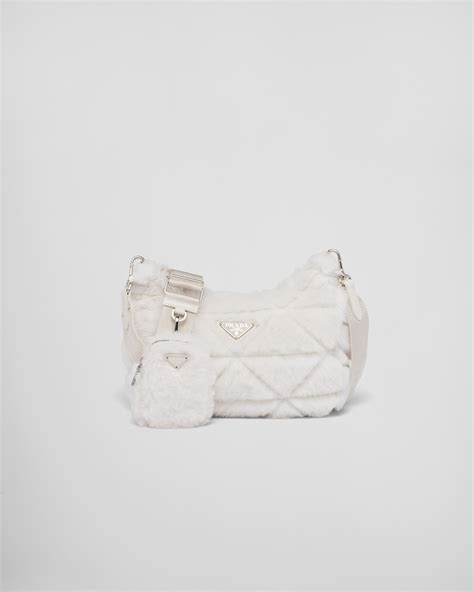 white prada handbag|prada handbags white gold.